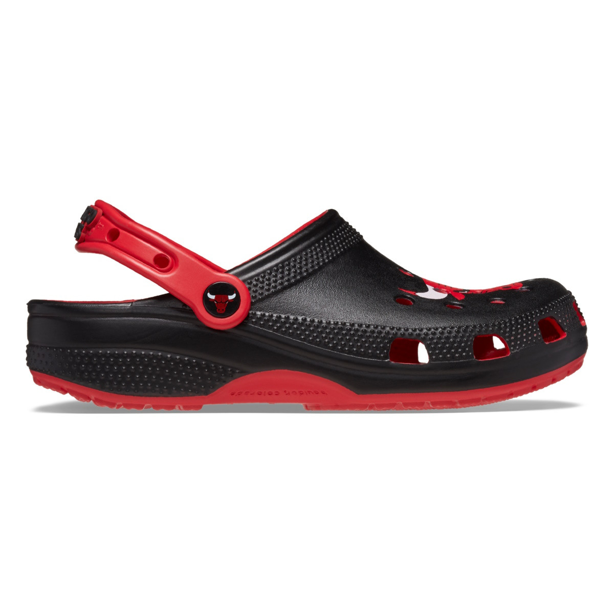 Saboti Crocs Classic NBA Chicago Bulls Clog Rosu - Varsity Red - 2 | YEO