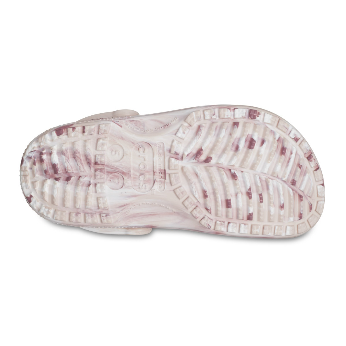 Saboți Crocs Classic Marbled Clog Bej - Quartz/Multi - 6 | YEO