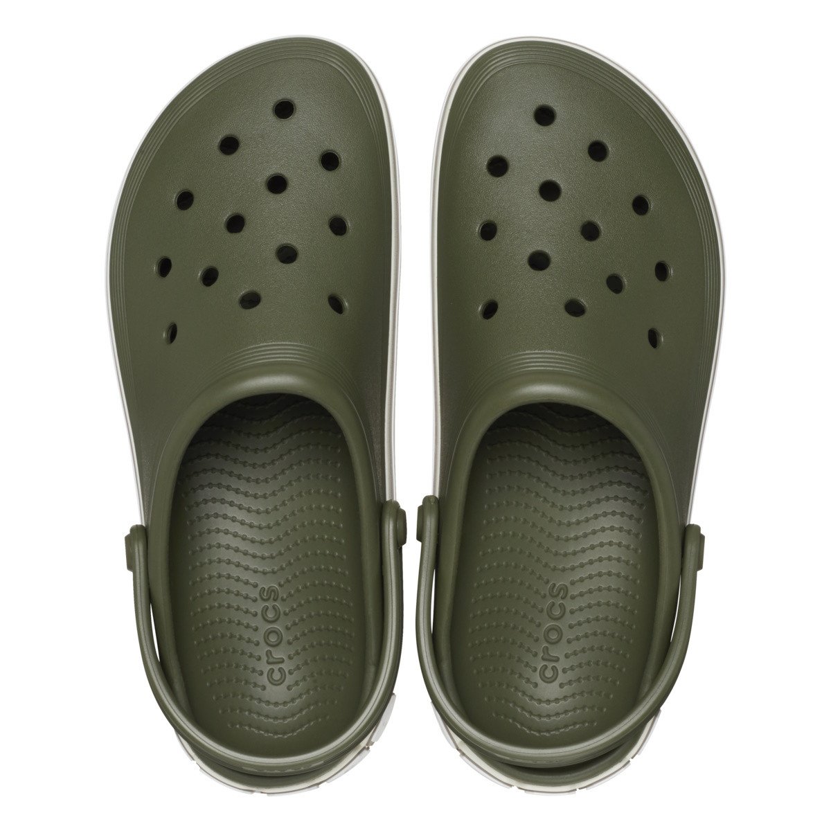 Saboti Crocs Off Court Logo Clog Verde - Army Green - 4 | YEO