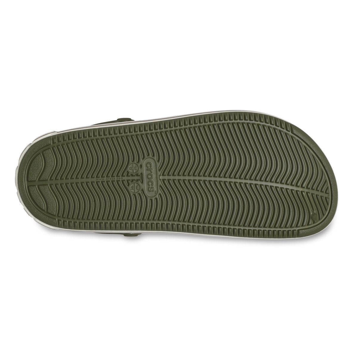 Saboti Crocs Off Court Logo Clog Verde - Army Green