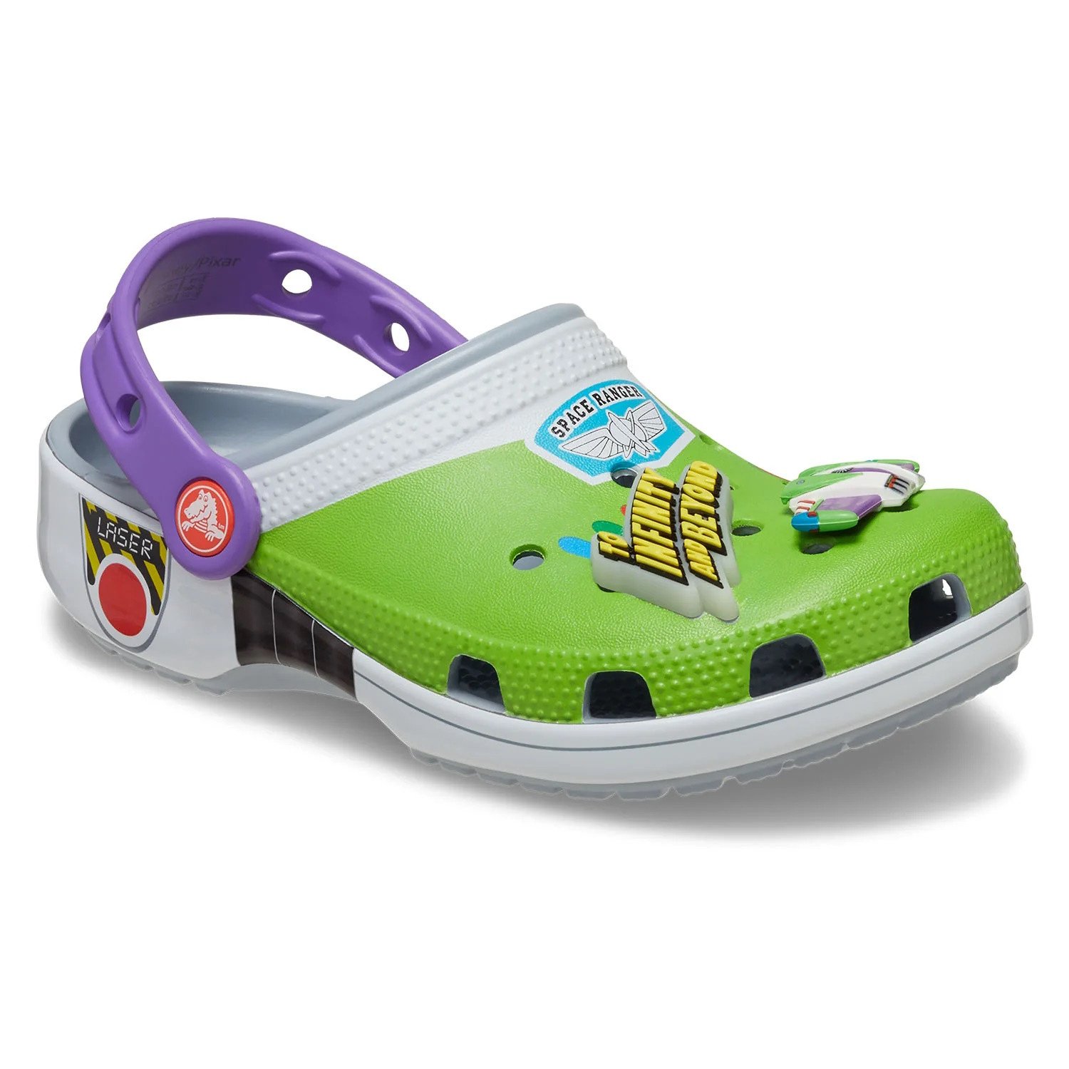 Saboti Crocs Classic Toy Story Buzz Clog Kids Gri - Blue Grey - 1 | YEO