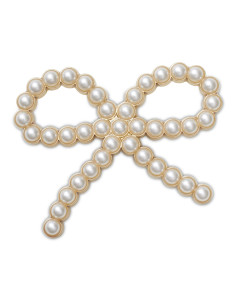 Jibbitz Crocs Pearl Bow Auriu - Gold 2