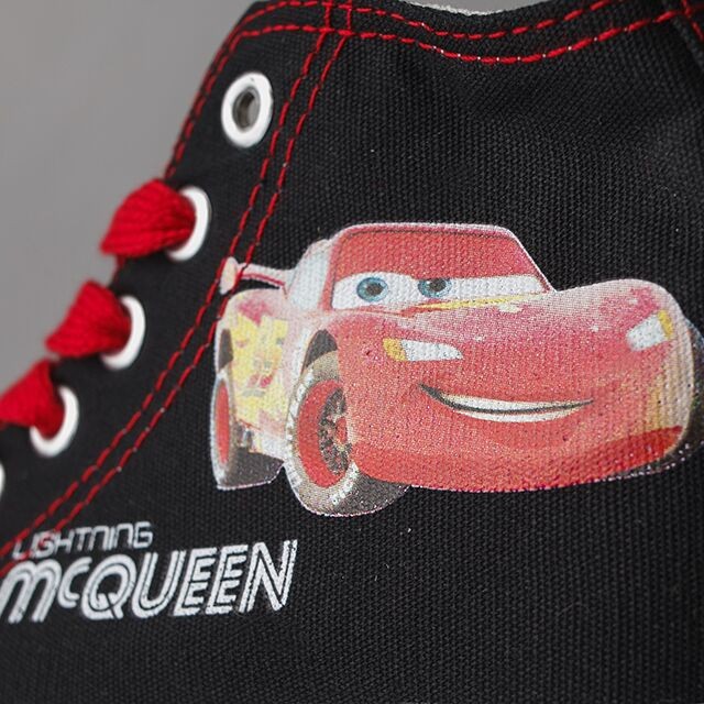 Ghete France-Invendus Lightning McQueen Negru - Black