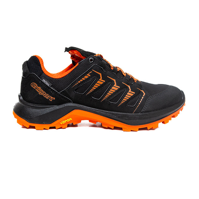 Pantofi Grisport Bavenite Negru - Black/Orange - 1 | YEO