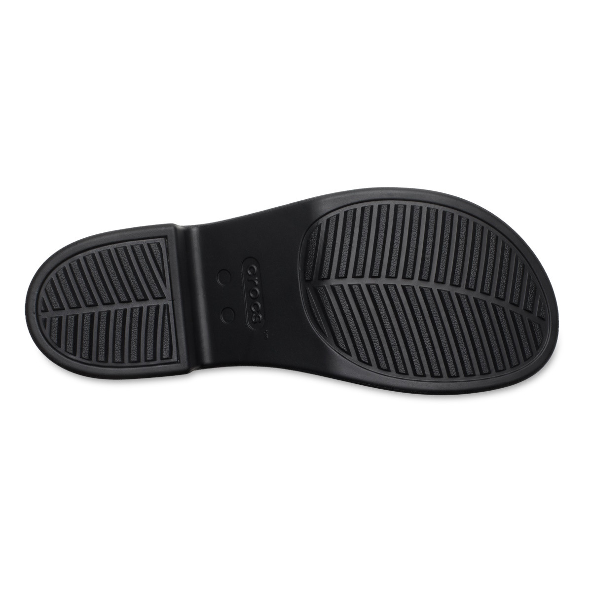 Sandale Crocs Brooklyn Slide High Shine Heel Negru - Black - 5 | YEO