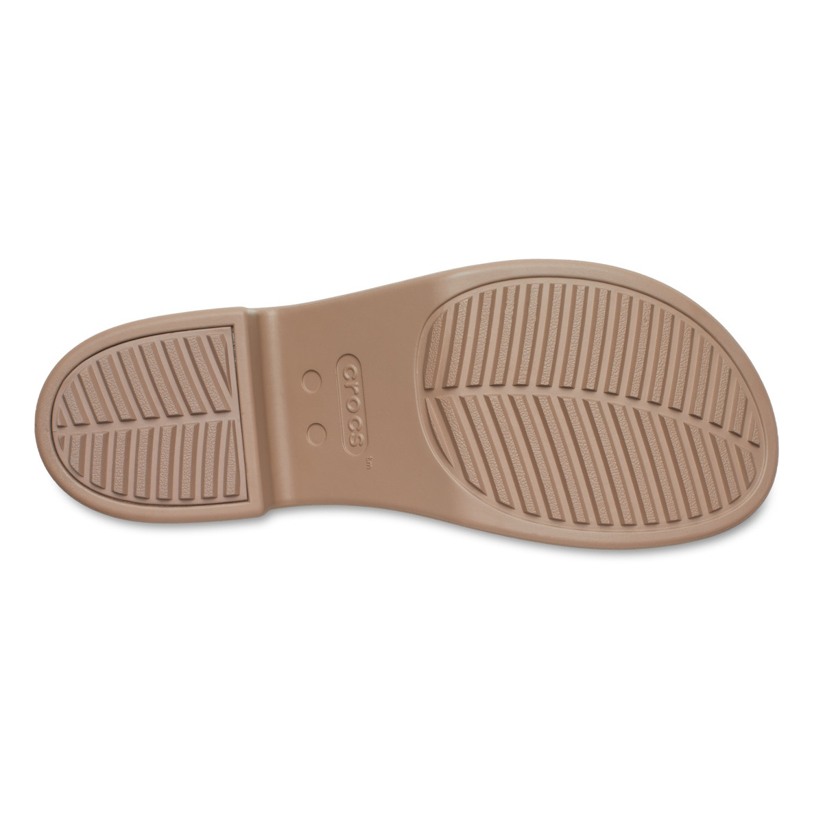Sandale Crocs Brooklyn Slide High Shine Heel Maro - Latte