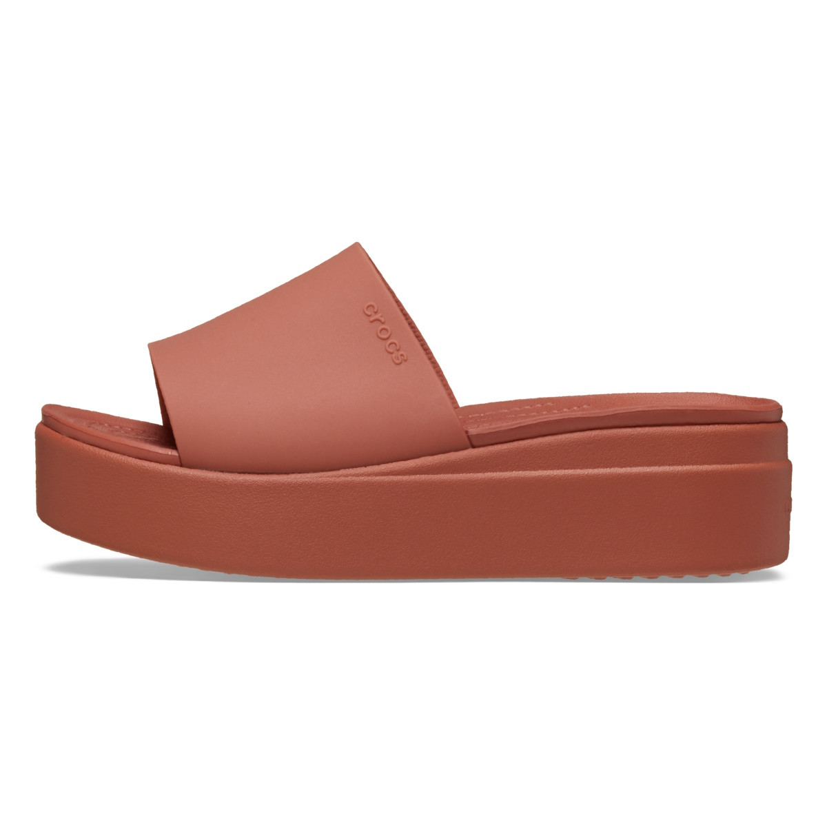 Papuci Crocs Brooklyn Slide Rosu - Spice - 2 | YEO