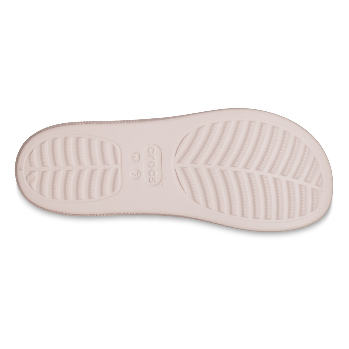 Papuci Crocs Classic Platform Geometric Slide Roz - Quartz