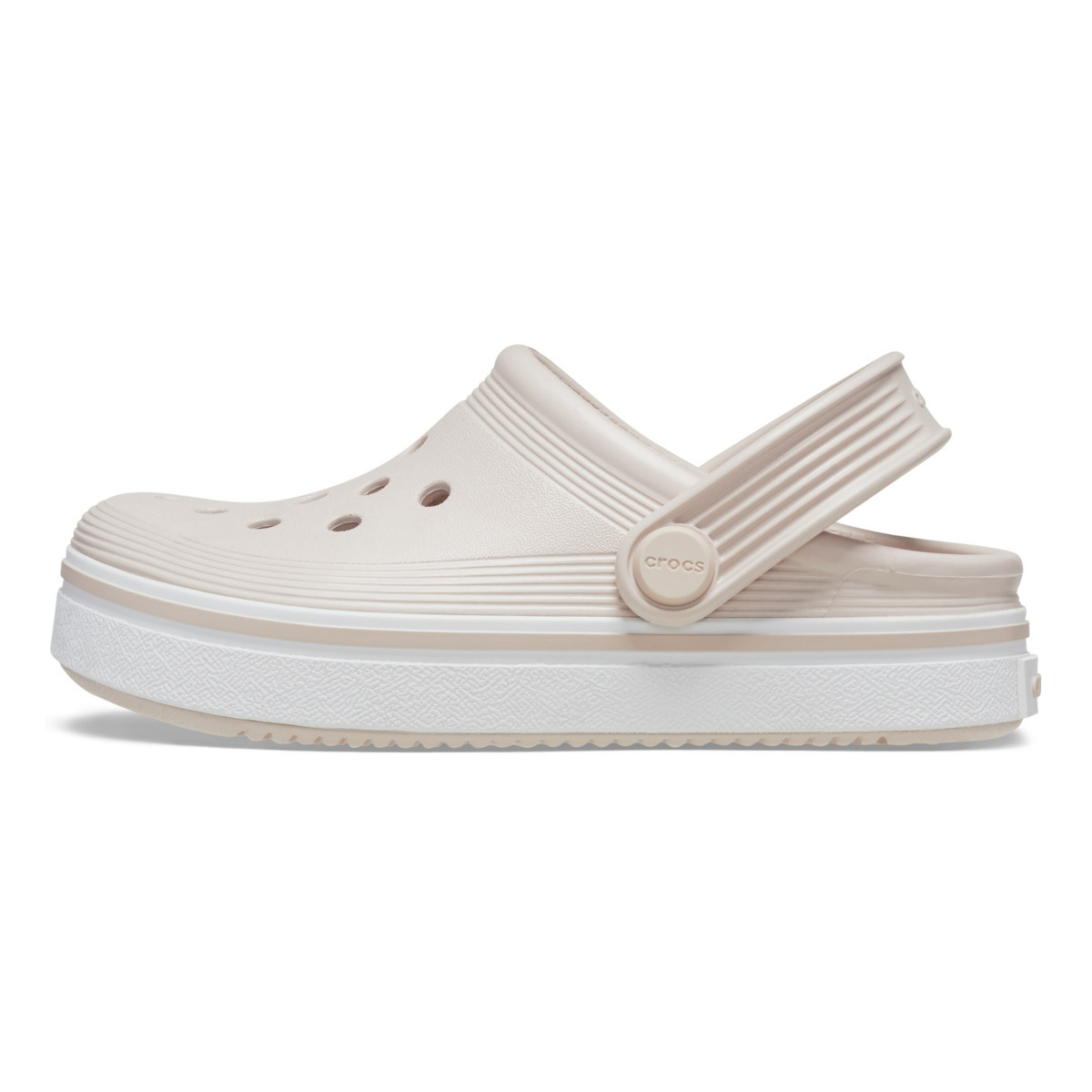 Saboți Crocs Crocband Off Court Clog Kids Roz - Quartz - 2 | YEO