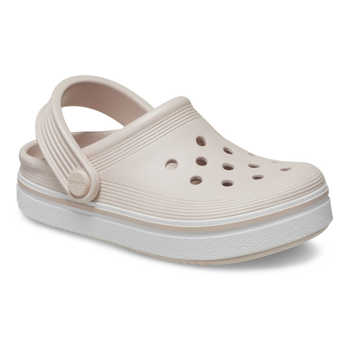 Saboți Crocs Crocband Off Court Clog Kids Roz - Quartz - 1 | YEO