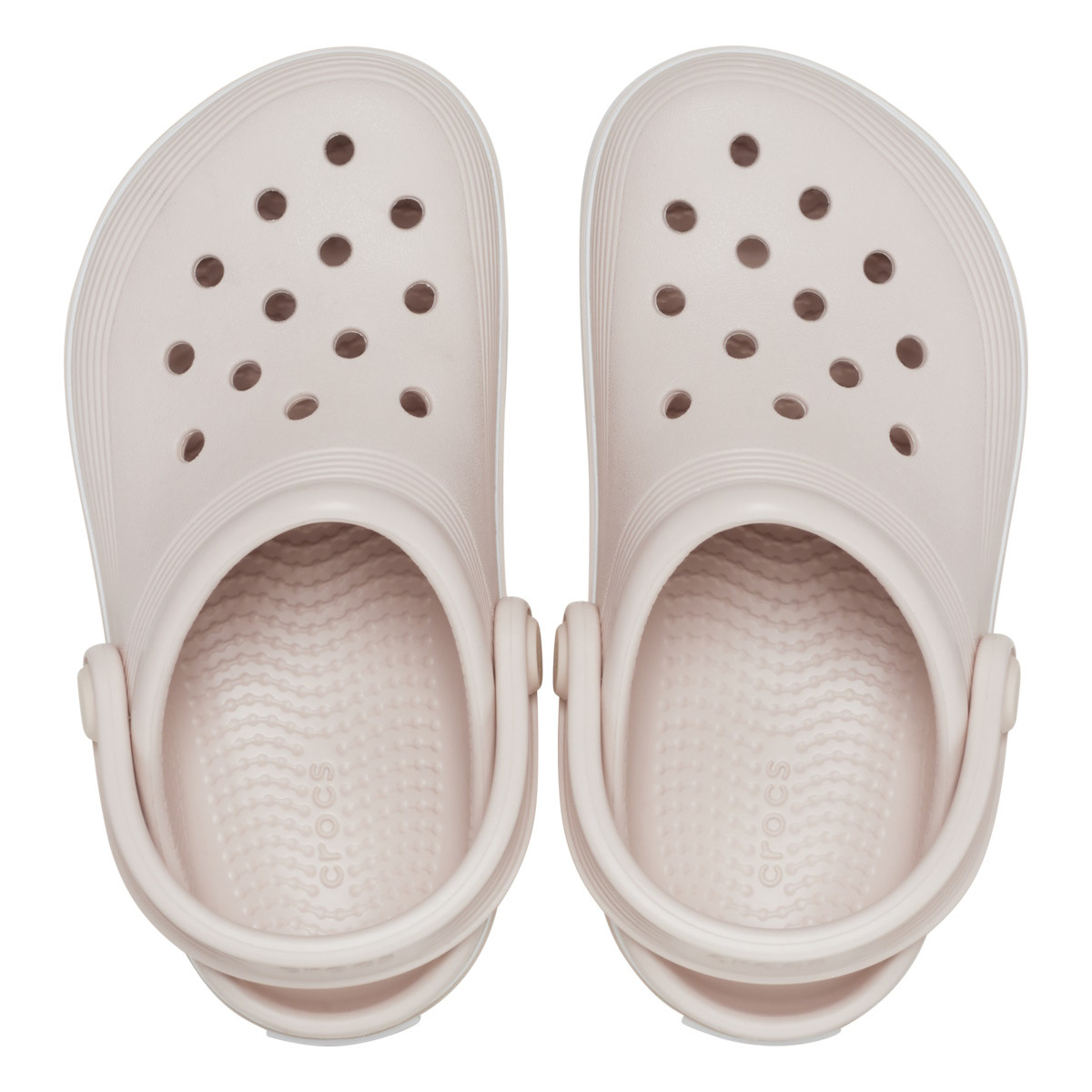 Saboți Crocs Crocband Off Court Clog Kids Roz - Quartz - 4 | YEO
