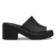 Sandale Crocs Brooklyn Slide Heel Culoare Negru - Black/Black