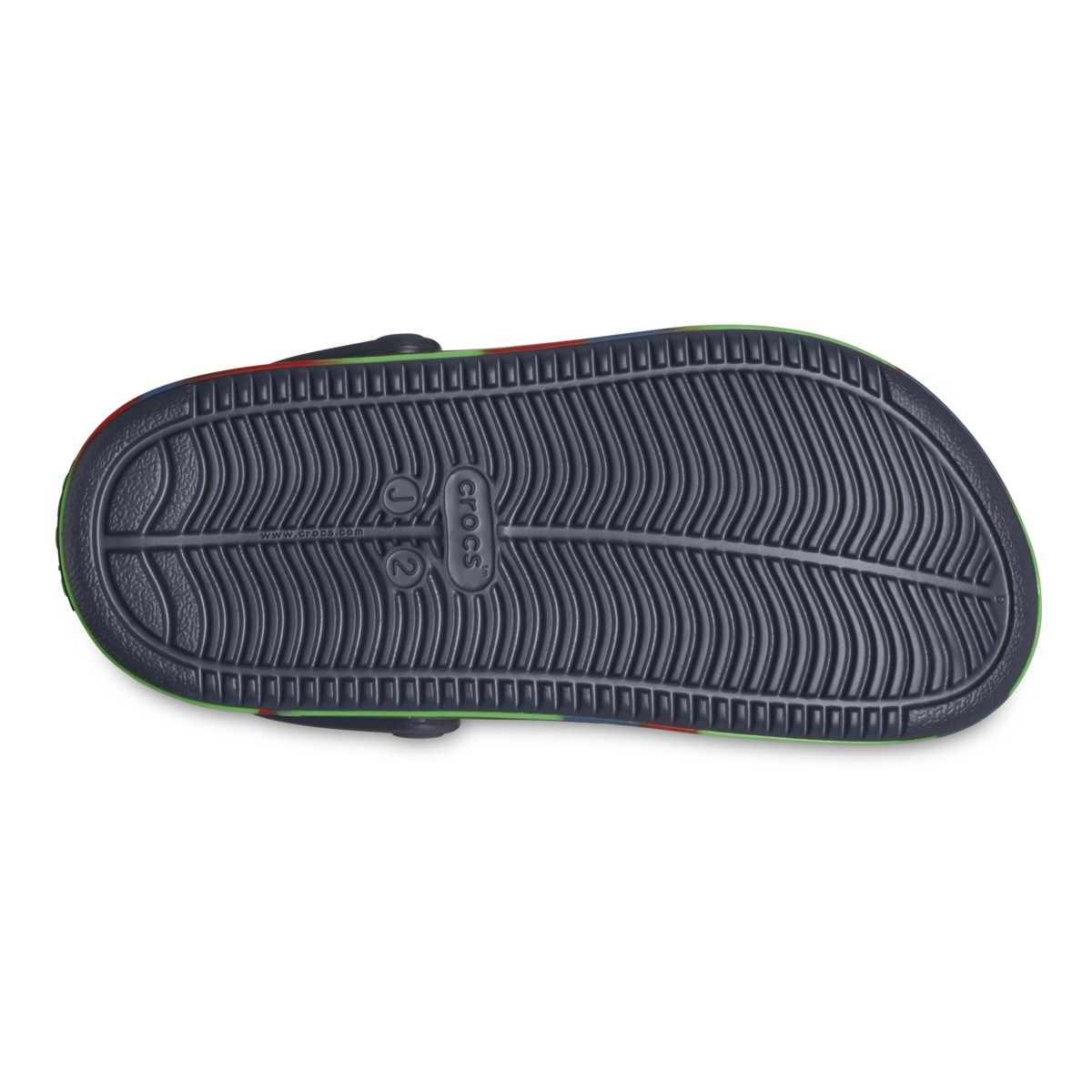 Saboti Crocs Off Court Glow Band Clog Kids Albasru - Storm/Multi