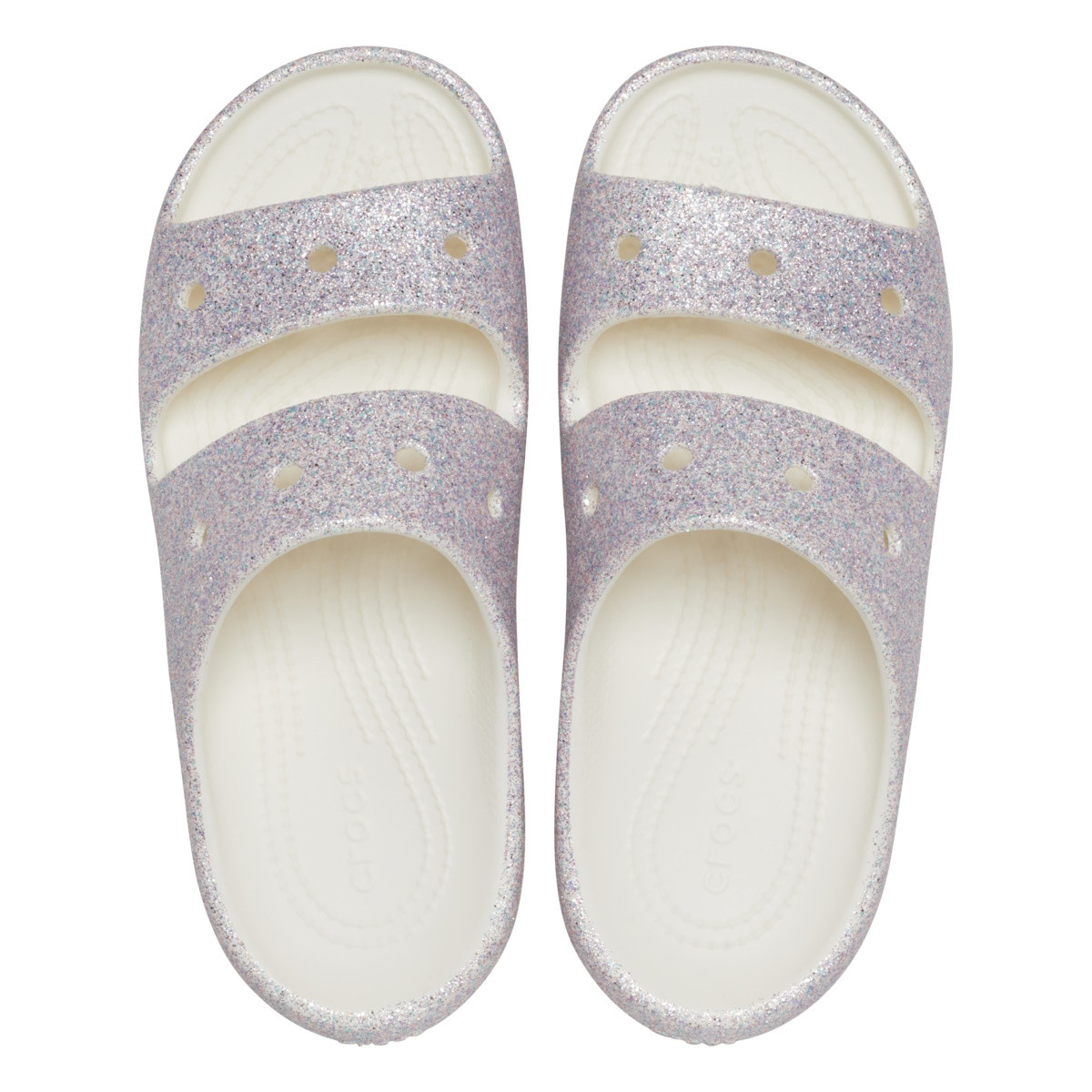 Sandale Crocs Classic Glitter Sandal v2 Kids Multicolor - Mystic Glitter - 4 | YEO