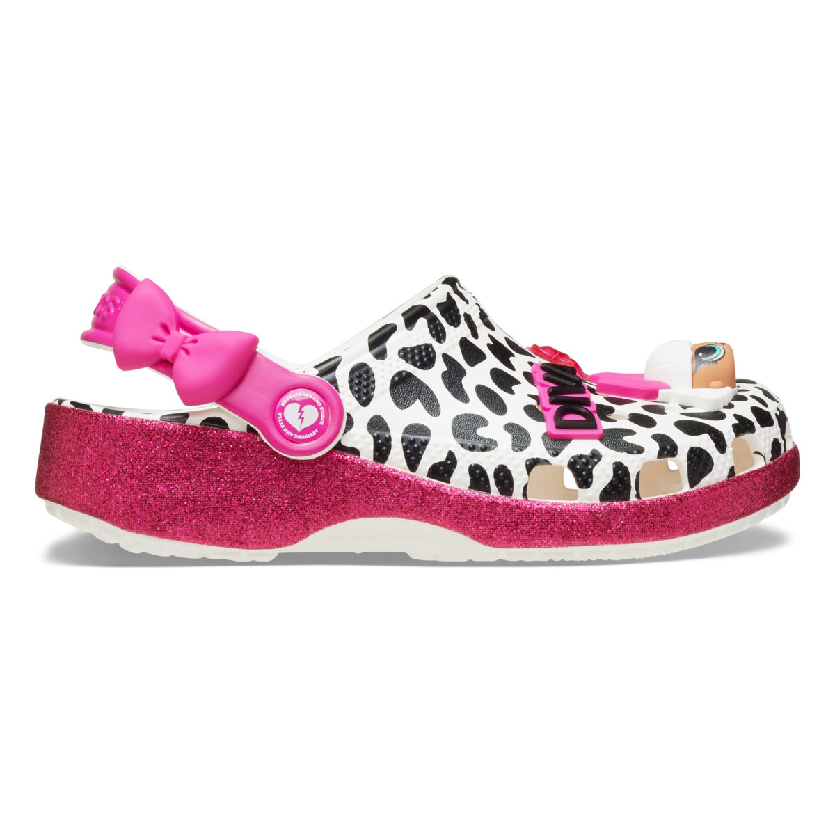 Saboti Crocs Classic LOL Surprise Diva Clog Kids Alb - White - 2 | YEO