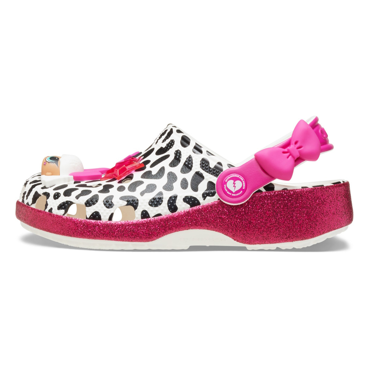 Saboti Crocs Classic LOL Surprise Diva Clog Kids Alb - White - 3 | YEO