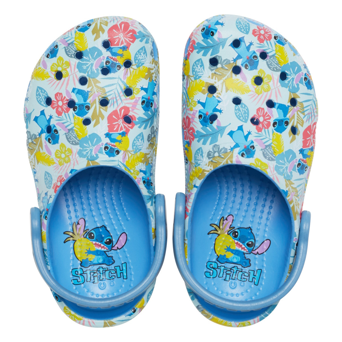 Saboti Crocs Toddler Disney Stitch Classic Clog Albastru - Oxygen - 2 | YEO