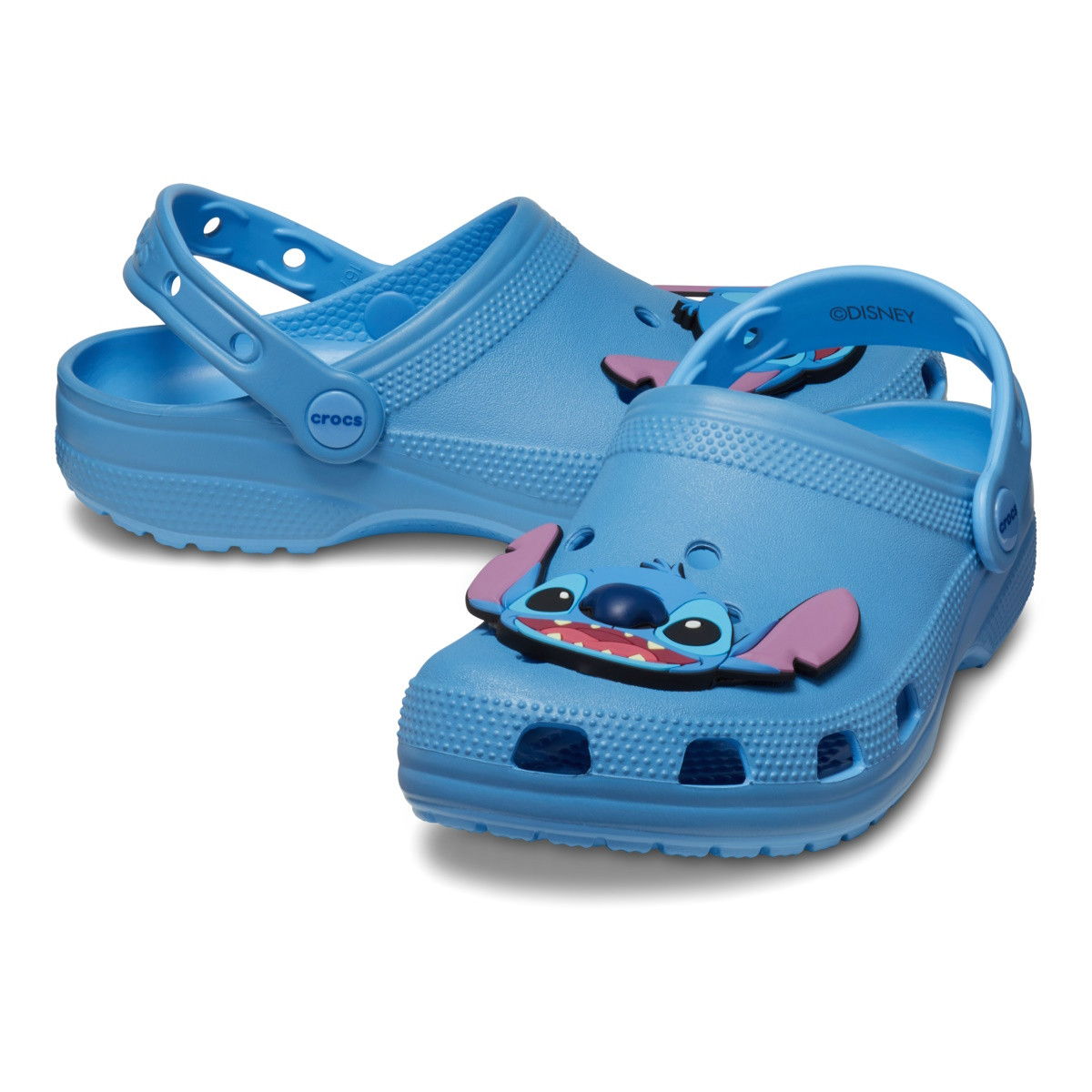 Saboti Crocs Classic Disney Stitch Clog Albastru - Oxygen - 3 | YEO