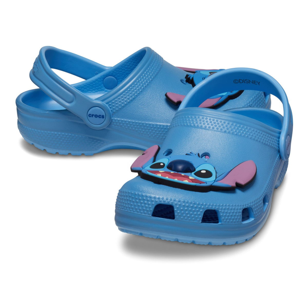 Saboti Crocs Classic Disney Stitch Clog Kids Albastru - Oxygen - 3 | YEO