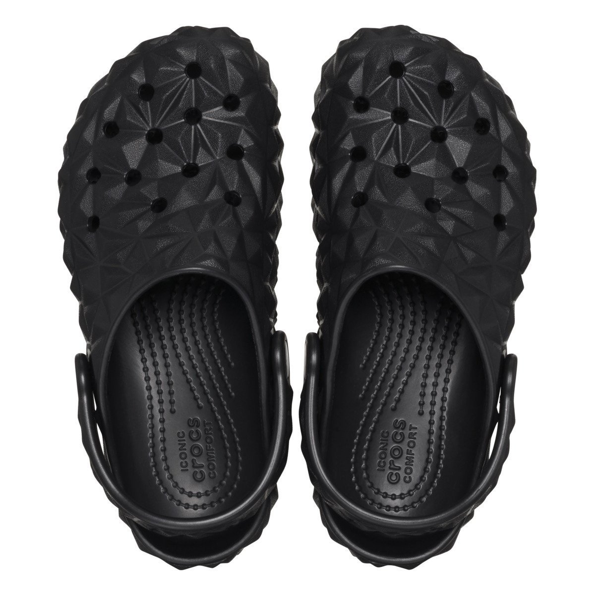 Saboti Crocs Classic Geometric Clog Kids Negru - Black - 4 | YEO