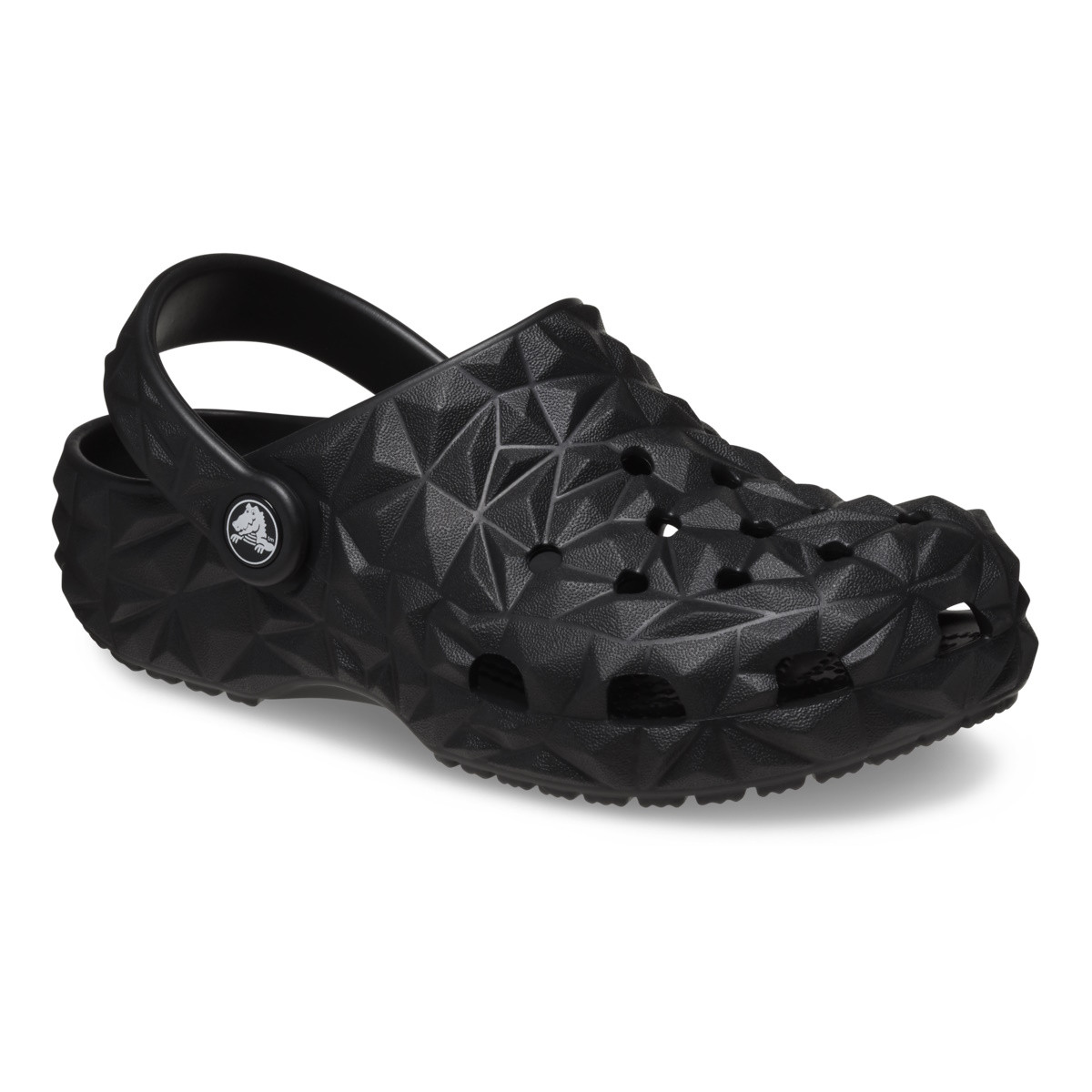 Saboti Crocs Classic Geometric Clog Kids Negru - Black - 1 | YEO