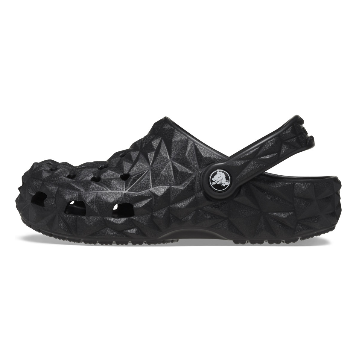 Saboti Crocs Classic Geometric Clog Kids Negru - Black - 2 | YEO