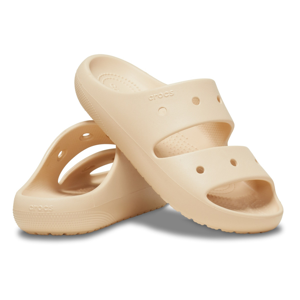 Sandale Crocs Classic Sandal v2 Bej - Shitake - 3 | YEO