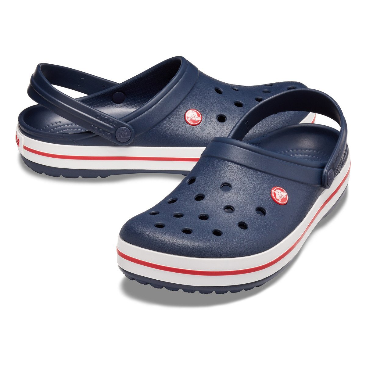 Saboti Crocs Crocband Bleumarin - Navy/Red - 3 | YEO