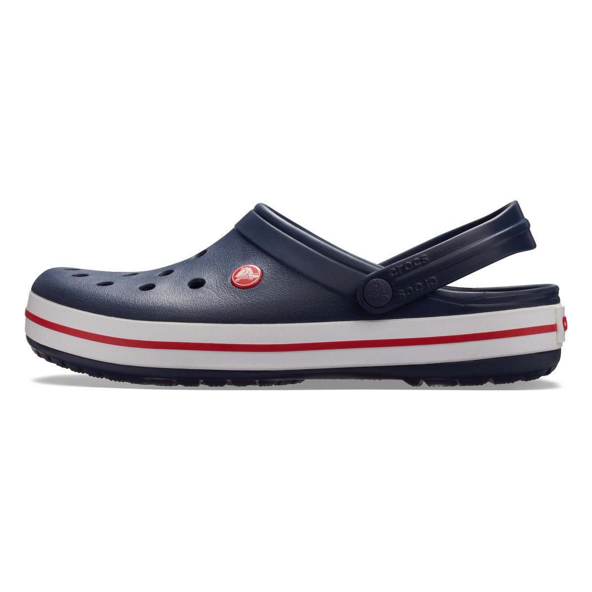 Saboti Crocs Crocband Bleumarin - Navy/Red - 2 | YEO
