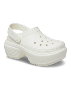Saboti Crocs Stomp Clog Alb - Chalk 2