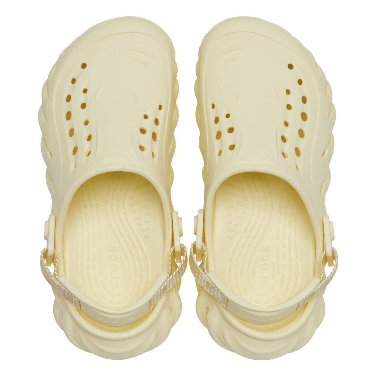 Saboti Crocs Classic Echo Clog Kids Galben - Buttercream - 4 | YEO