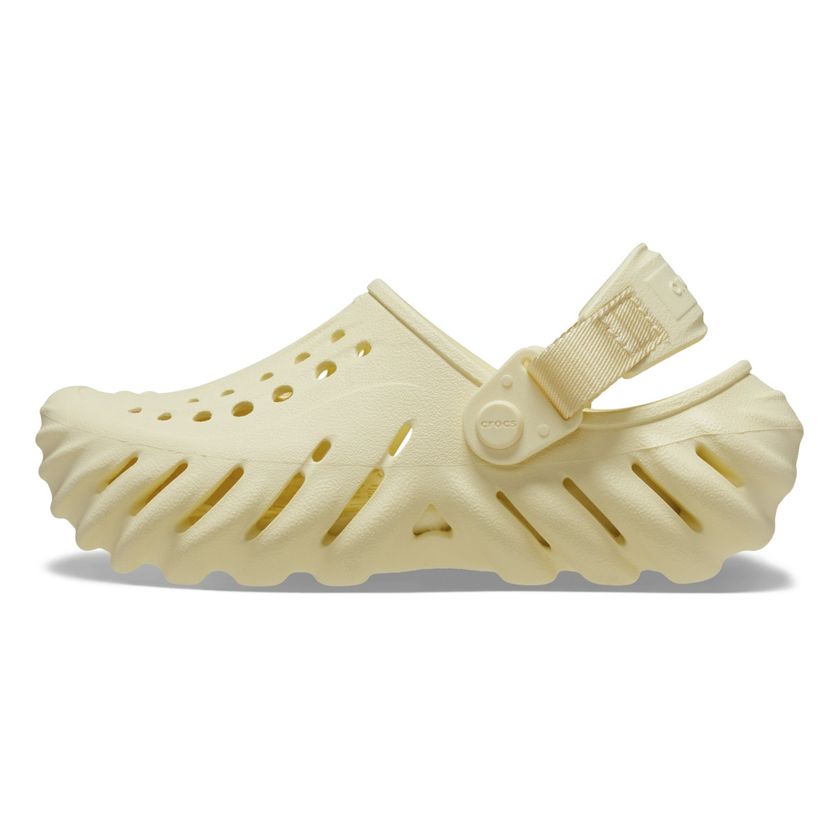 Saboti Crocs Classic Echo Clog Kids Galben - Buttercream - 2 | YEO