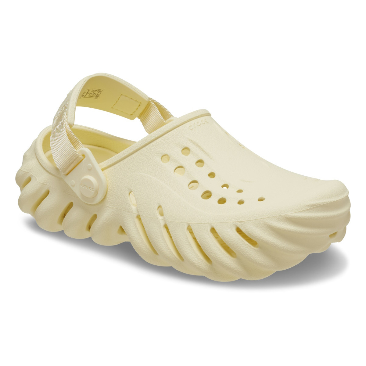 Saboti Crocs Classic Echo Clog Kids Galben - Buttercream - 1 | YEO
