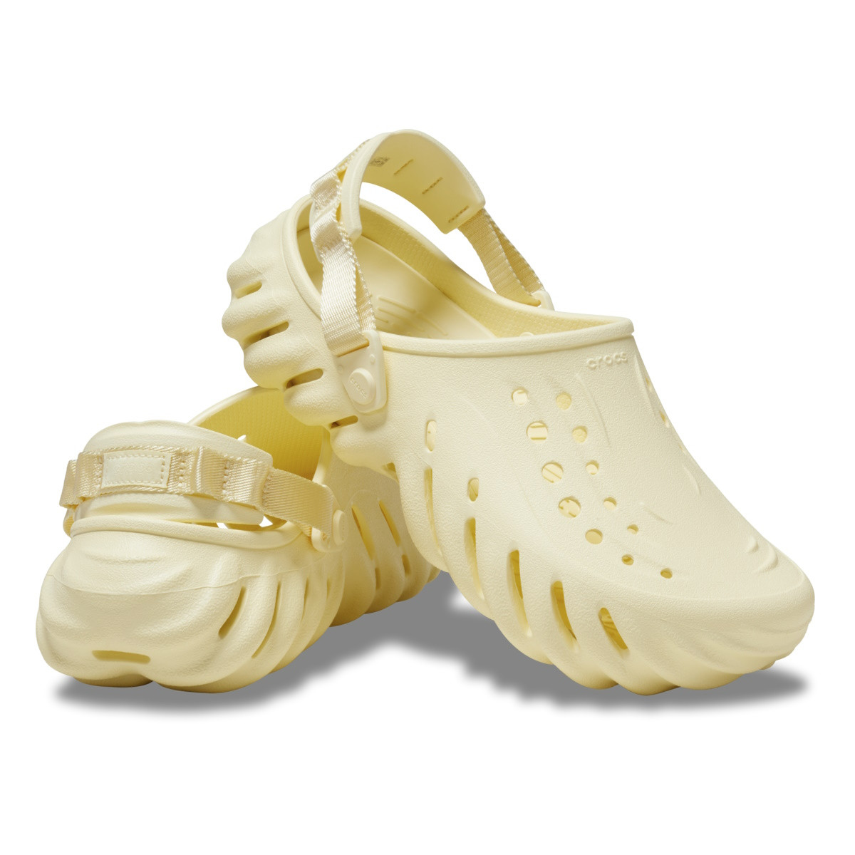 Saboti Crocs Echo Clog Galben - Buttercream - 3 | YEO