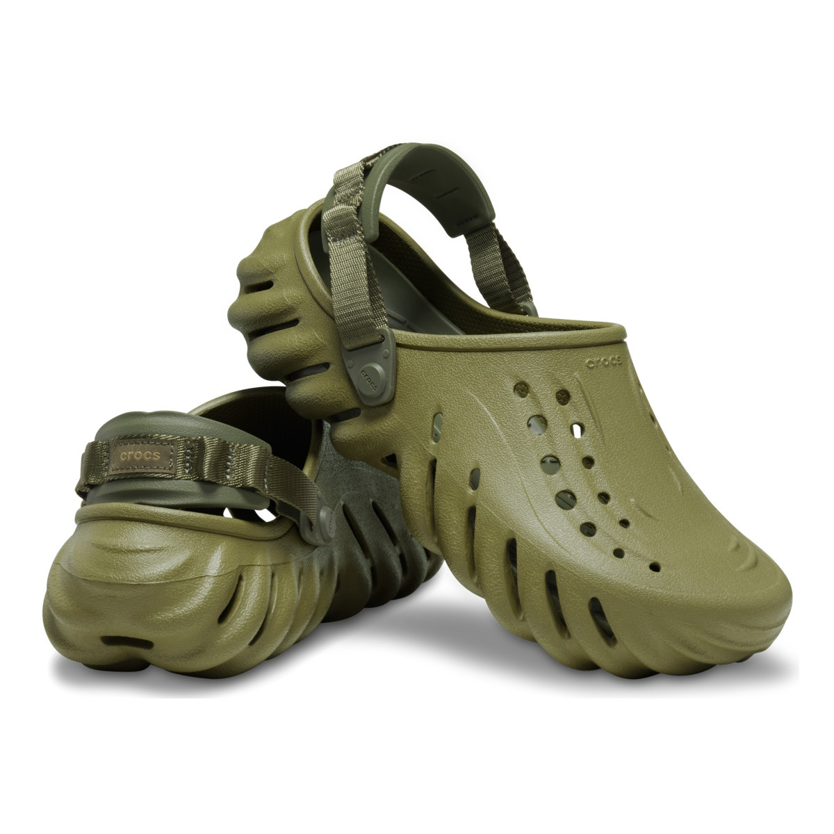 Saboti Crocs Echo Clog Verde - Aloe - 3 | YEO