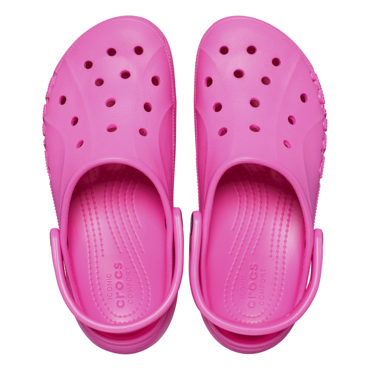 Saboți Crocs Baya Platform Clog Roz - Electric Pink - 3 | YEO