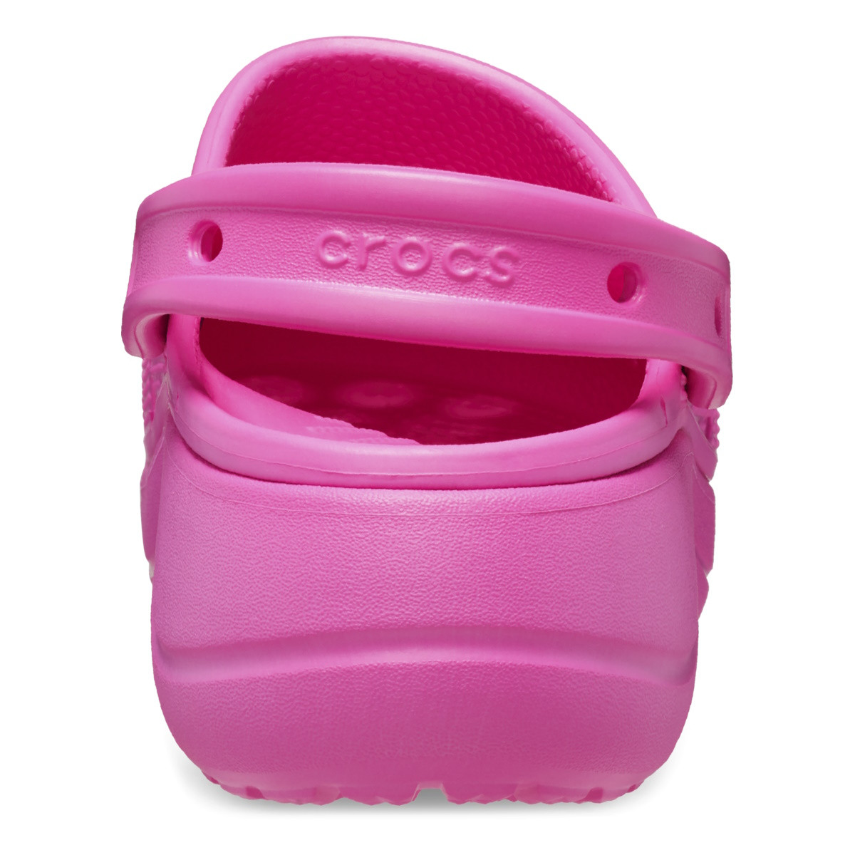 Saboți Crocs Baya Platform Clog Roz - Electric Pink - 5 | YEO