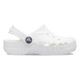 Saboți Crocs Baya Kids Clog Culoare Alb - White