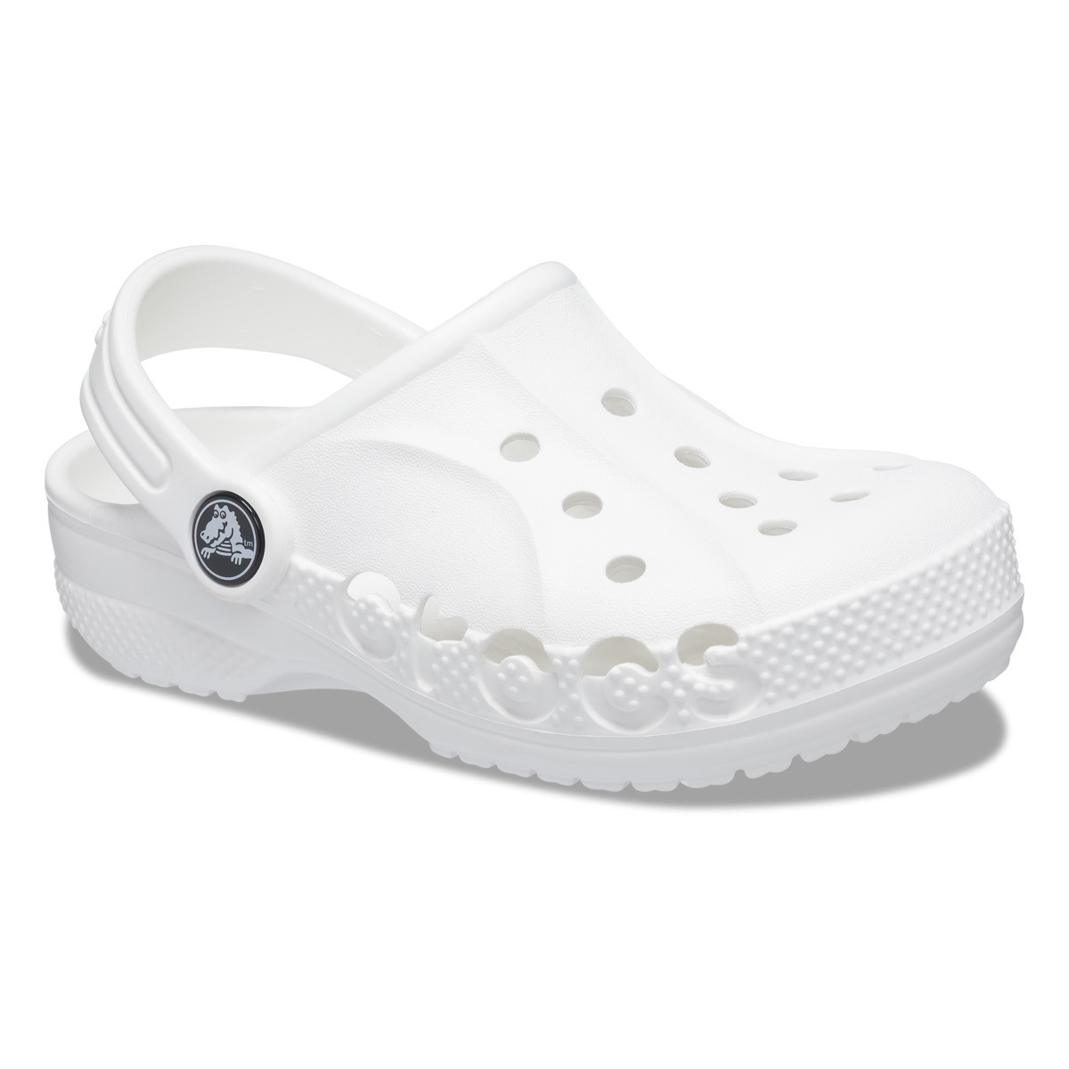 Saboți Crocs Baya Kids Clog Alb - White - 1 | YEO