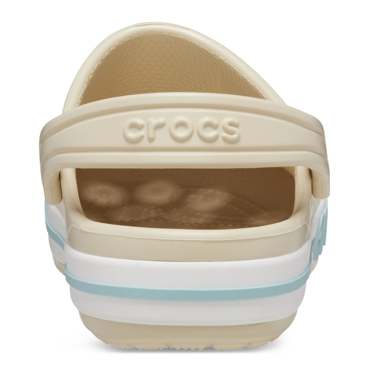 Saboti Crocs Toddler Bayaband Clog Bej - Winter/White - 5 | YEO