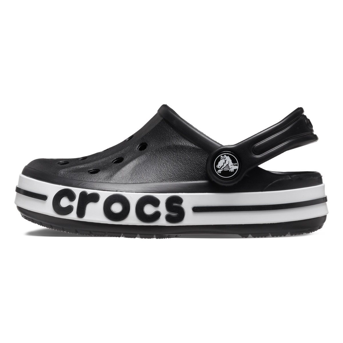 Saboti Crocs Bayaband Clog Kids Negru - Black - 2 | YEO