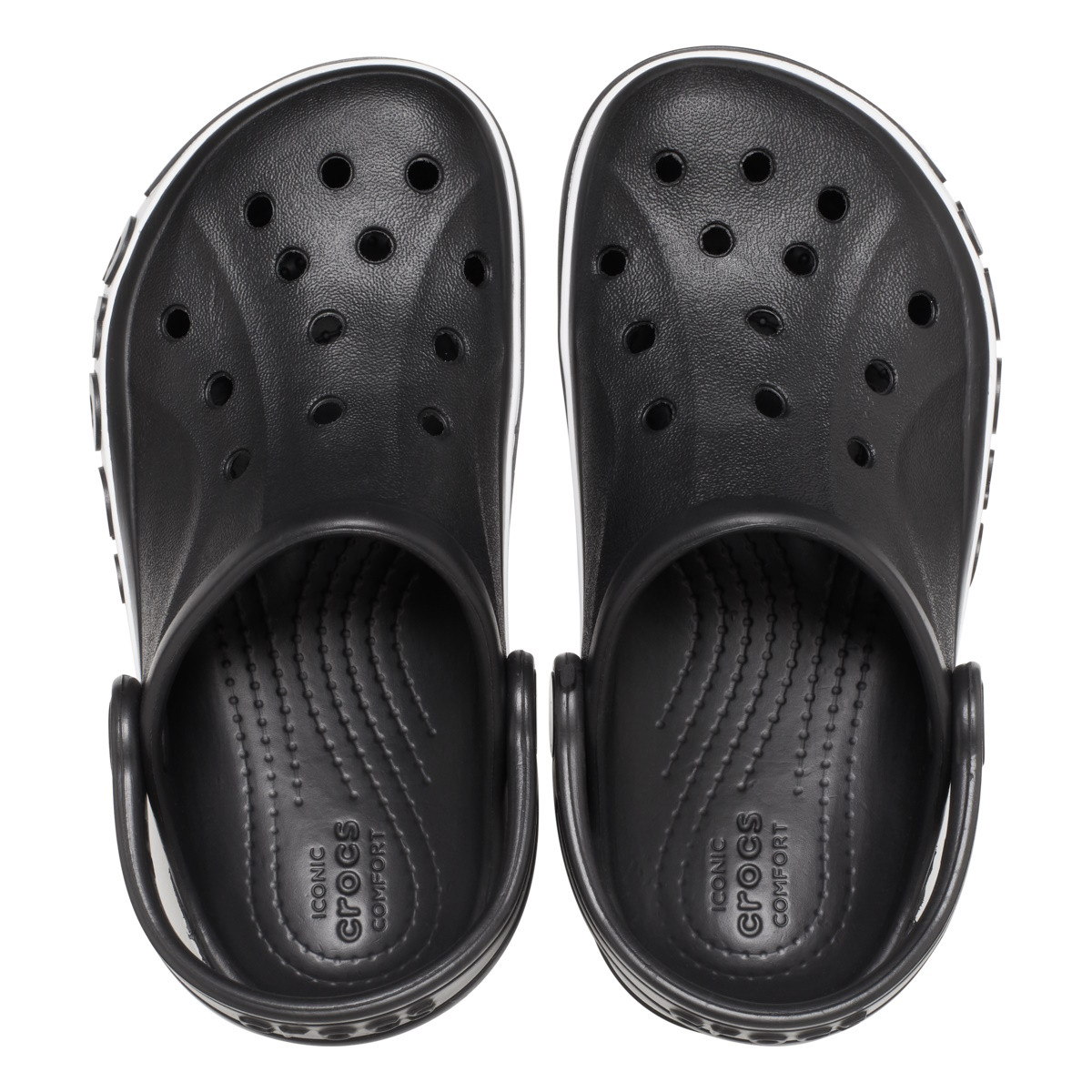 Saboti Crocs Bayaband Clog Kids Negru - Black - 4 | YEO