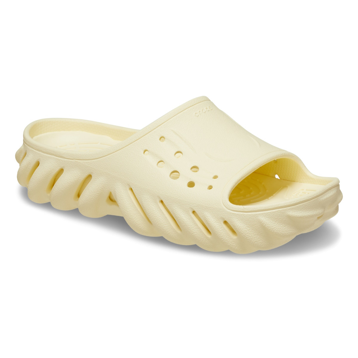 Papuci Crocs Echo Slide Galben - Buttercream - 1 | YEO