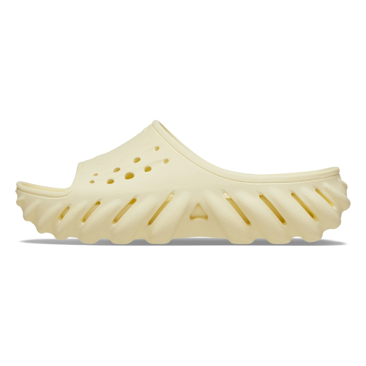 Papuci Crocs Echo Slide Galben - Buttercream - 2 | YEO