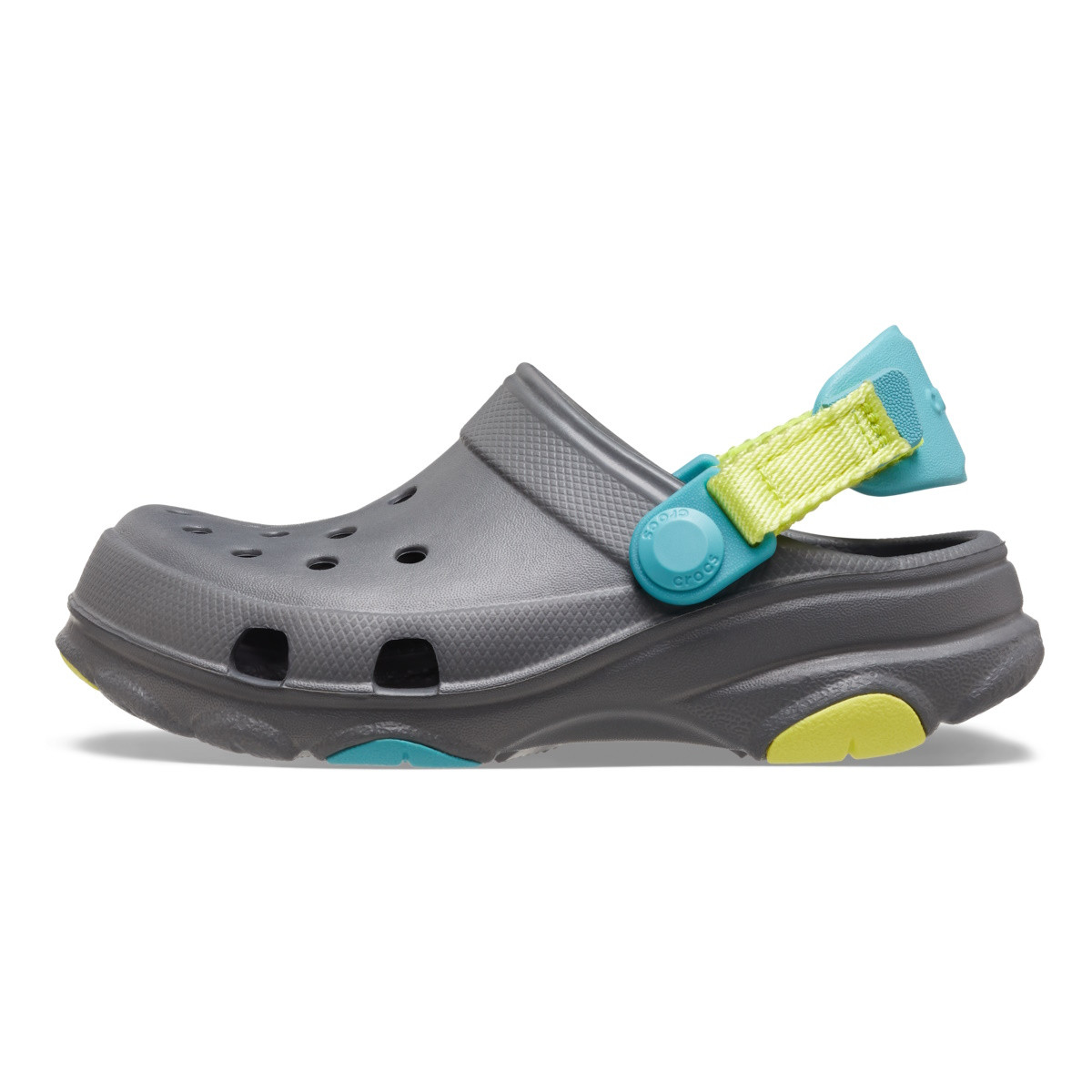 Saboti Crocs Classic All-Terrain Clog Kids Gri - Slate Grey - 2 | YEO