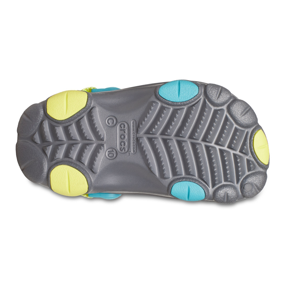 Saboti Crocs Classic All-Terrain Clog Kids Gri - Slate Grey