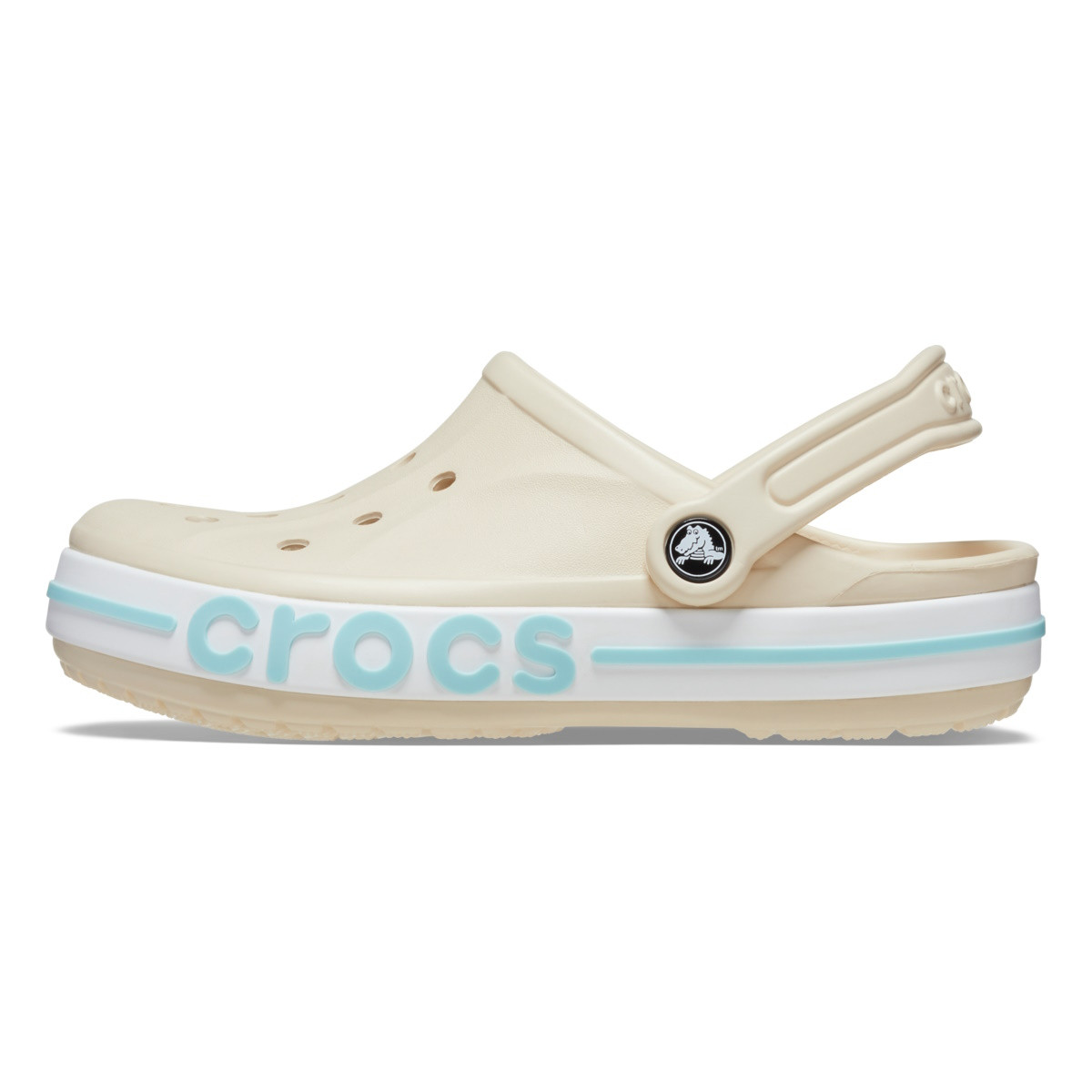 Saboti Crocs Bayaband Clog Bej - Winter White/Multi - 2 | YEO