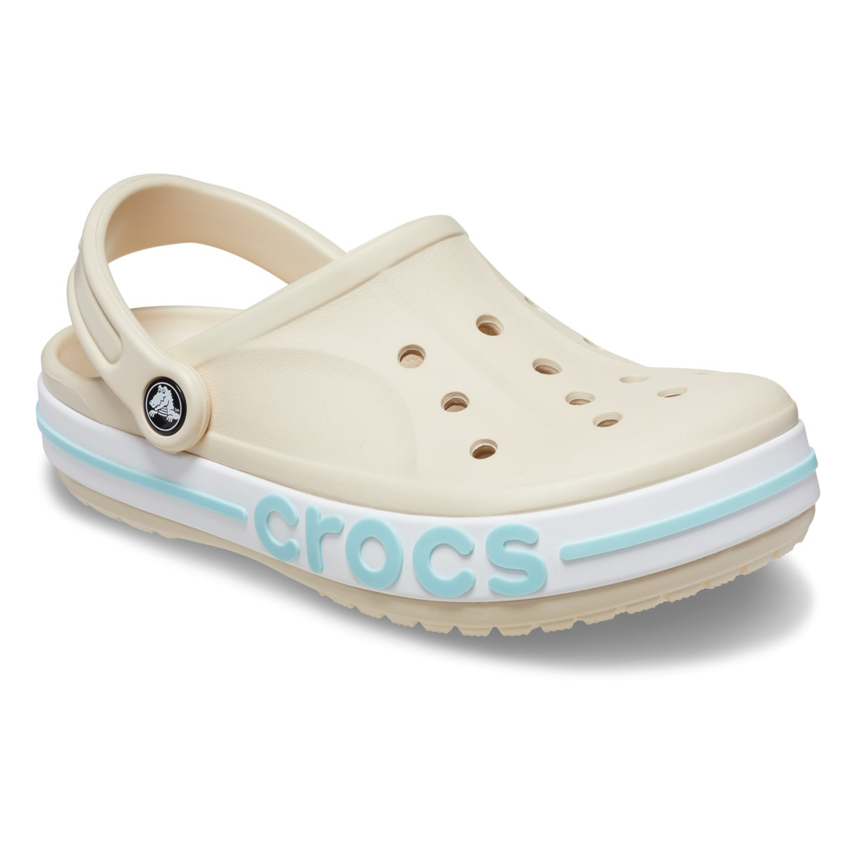 Saboti Crocs Bayaband Clog Bej - Winter White/Multi - 1 | YEO