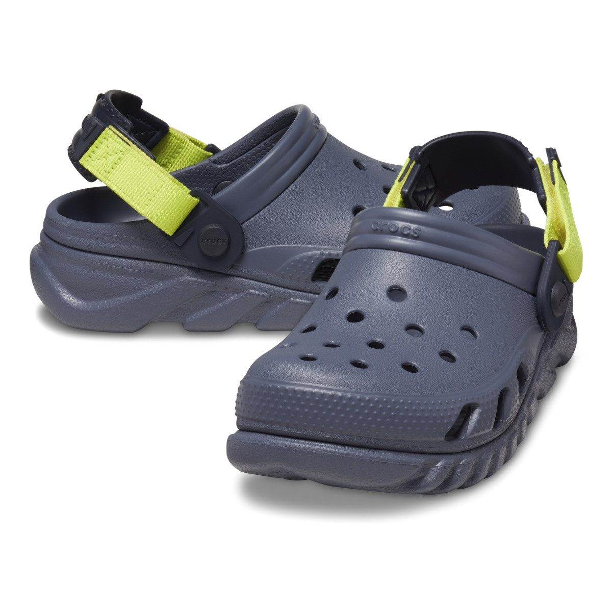 Saboti Crocs Duet Max II Clog Kids Albastru - Storm - 4 | YEO