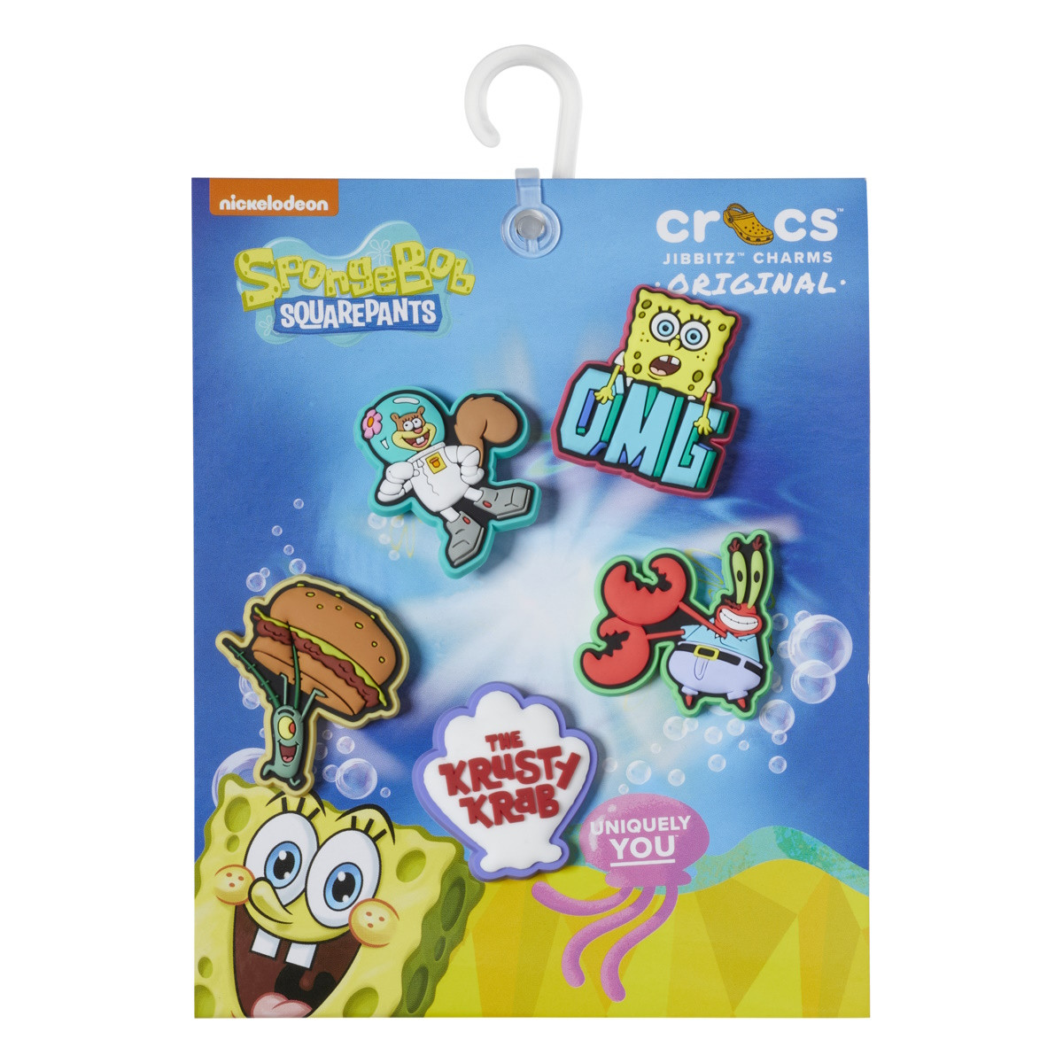 Jibbitz Crocs Spongebob 5 Pack - 1 | YEO